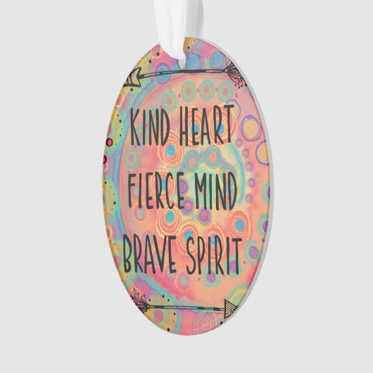 Kind Heart  Inspirerend Ornament (voorkant)