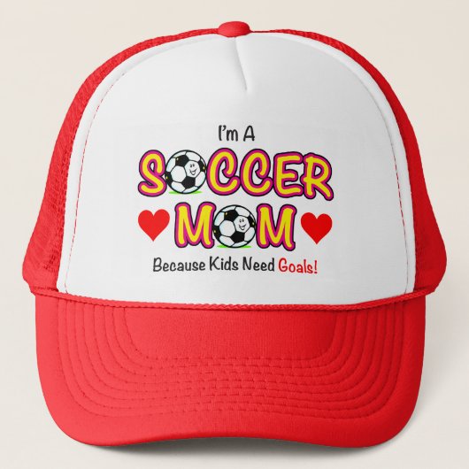 "Kind heeft doelen nodig" Pet van Voetbal Mam (Voorkant)