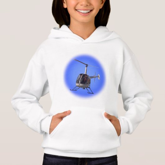 Kind Helikopter Sweatshirt Cool Chopper Shirt (Voorkant)