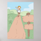 Kind Hiking Poster (Voorkant)