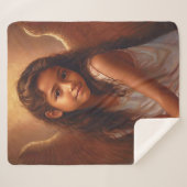 Kind hoek sherpa deken (Voorkant (horizontaal))