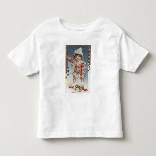 Kind Holding Fireworks en Rockets Kinder Shirts