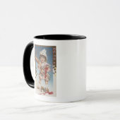 Kind Holding Fireworks en Rockets Mok (Voorkant links)