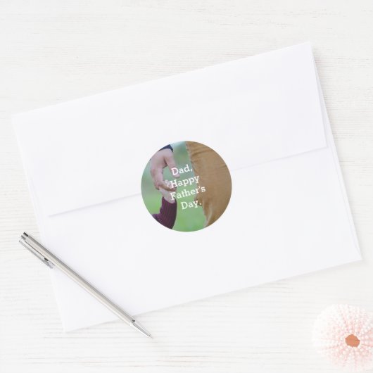 Kind Holding Hand Sticker (Envelop)