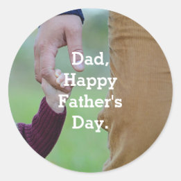 Kind Holding Hand Sticker