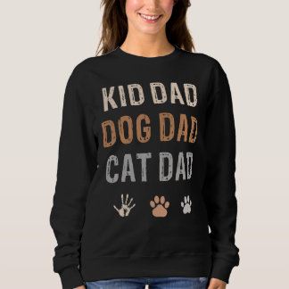 Kind Hond Kat Papa Bont Papa Vaderdag Trui