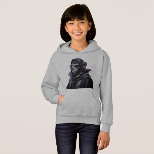 Kind hoodie ape ontwerp (Voorkant volledig)