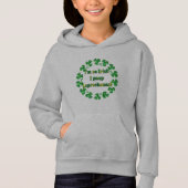 Kind Hoodie-hoed sweatshirt Irish Pride (Voorkant)