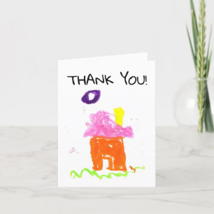 Kind - Huishoudelijke vastgoedclient - Hartelijk d Bedankkaart