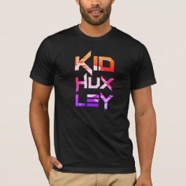 Kind Huxley - Young Aldous Huxley (grote logo) T-shirt