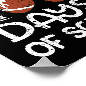 Kind I besprak 100 dagen schoolFootball 100e D Poster (Hoek)