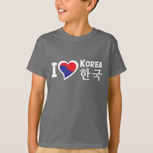 Kind I Hart Korea T-shirt (Voorkant)