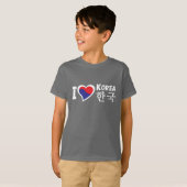 Kind I Hart Korea T-shirt (Voorkant volledig)