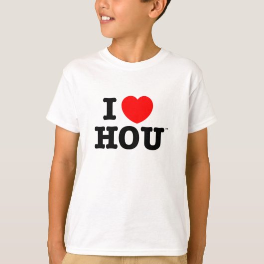 Kind I Love Houston Shirt (Voorkant)