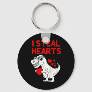 Kind I Steal Hearts T Rex Dino Valentijnsdag Todd Sleutelhanger