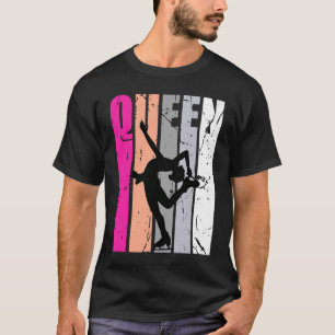 Kind Ice Skating Queen Birthday Training Tra T-shirt