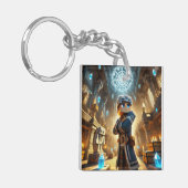 Kind ID Label Blockstyle Minecrafty Adventure Sleutelhanger (Voorkant Links)