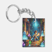 Kind ID Label Blockstyle Minecrafty Adventure Sleutelhanger (Voorkant Links)