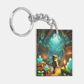 Kind ID Label Blockstyle Minecrafty Adventure Sleutelhanger (Voorkant Links)