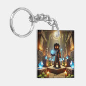 Kind ID Label Blockstyle Minecrafty Adventure Sleutelhanger (Voorkant Links)