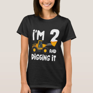 Kind ik ben 2 en ik citeer het bouwtraject 2 jaar t-shirt