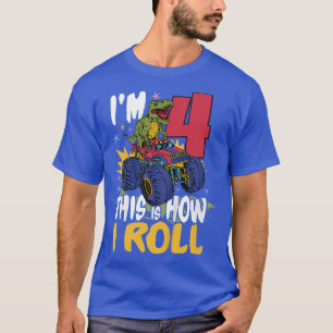 Kind ik ben 4 Dit is hoe ik de Monster Truck van h T-shirt