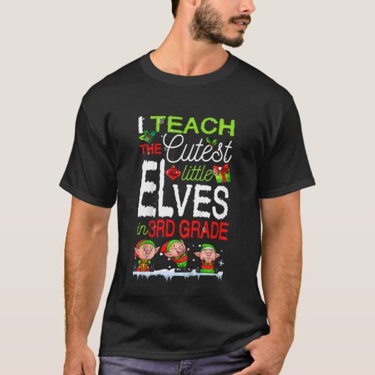 Kind ik leer de kleinste oudere in de derde klas t-shirt (Voorkant)