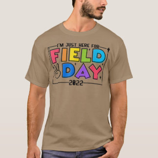 Kind Im hier alleen voor Velddag 2022 Elementaire  T-shirt