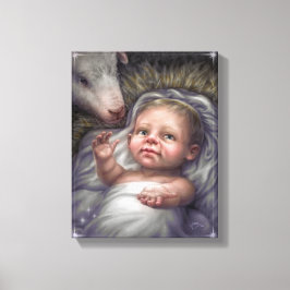 Kind in de Druk van het Canvas van de Manager