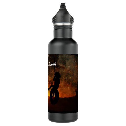 Kind in de fles van het bandschommelingswater (Rechts)