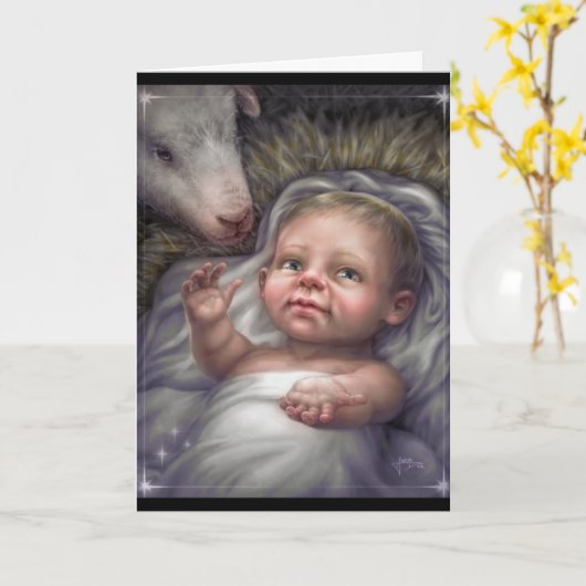 Kind in de Manager Kaart (Gele Bloem)