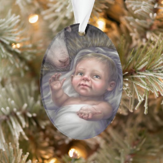 Kind in de Manager Ornament (Boom)