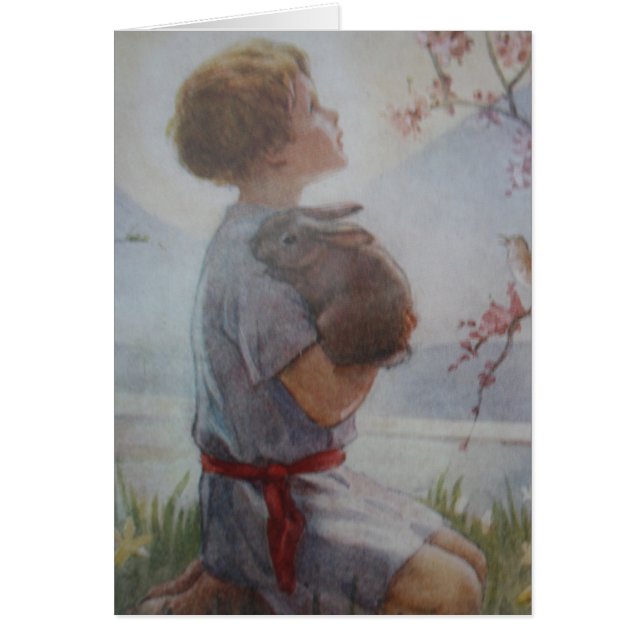 Kind in de Prayer-kaart (Voorkant)