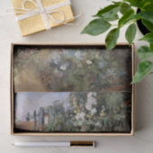 Kind in de Roos tuin van Berthe Morisot Tissuepapier (Geschenk)