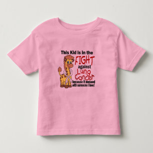 Kind in de strijd tegen longkanker kinder shirts