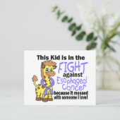 Kind in de strijd tegen oesofageale kanker briefkaart (Staand voorkant)