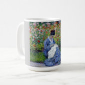 Kind in de tuin, Monet Koffiemok (Voorkant links)