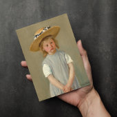 Kind in een Pet met riem | Mary Cassatt Kaart