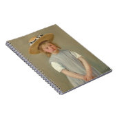 Kind in een Pet met riem | Mary Cassatt Notitieboek (Rechterzijde)