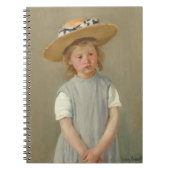 Kind in een Pet met riem | Mary Cassatt Notitieboek (Voorkant)