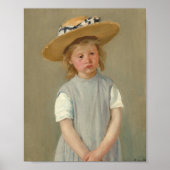 Kind in een Pet met riem | Mary Cassatt Poster (Voorkant)