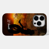 Kind in een telefoontas met wieltjes voor bewegend Case-Mate iPhone case (Achterkant (horizontaal))