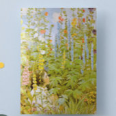 Kind in een tuin kaart