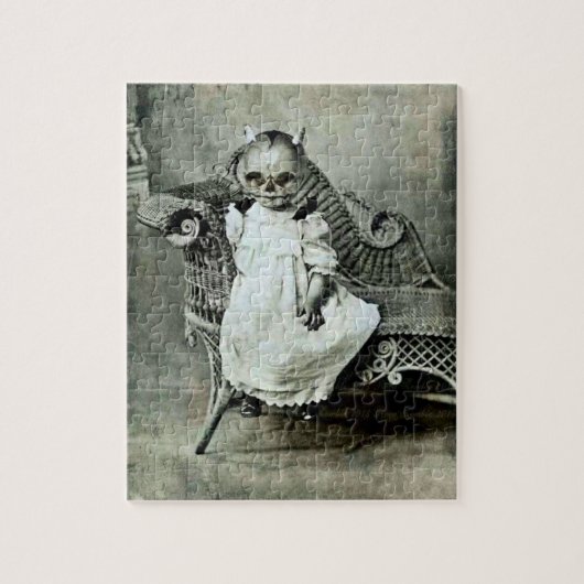 Kind in Halloween-kostuum Legpuzzel (Verticaal)