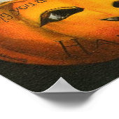 Kind in pompoen poster (Hoek)