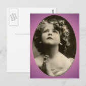 Kind in Prayer Briefkaart (Voorkant / Achterkant)