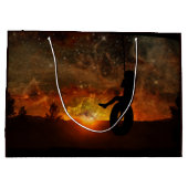 Kind in Tire Swing Cadetas Groot Cadeauzakje (Achterkant)