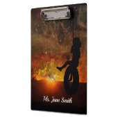 Kind in Tyre Swing Klembord (Links)