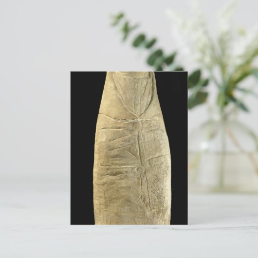 Kind in wasgoed briefkaart (Staand voorkant)