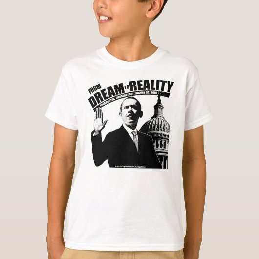 Kind Inaugural T Shirt (Voorkant)